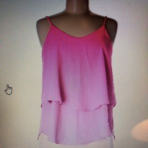 Pink Annabella ruffle top